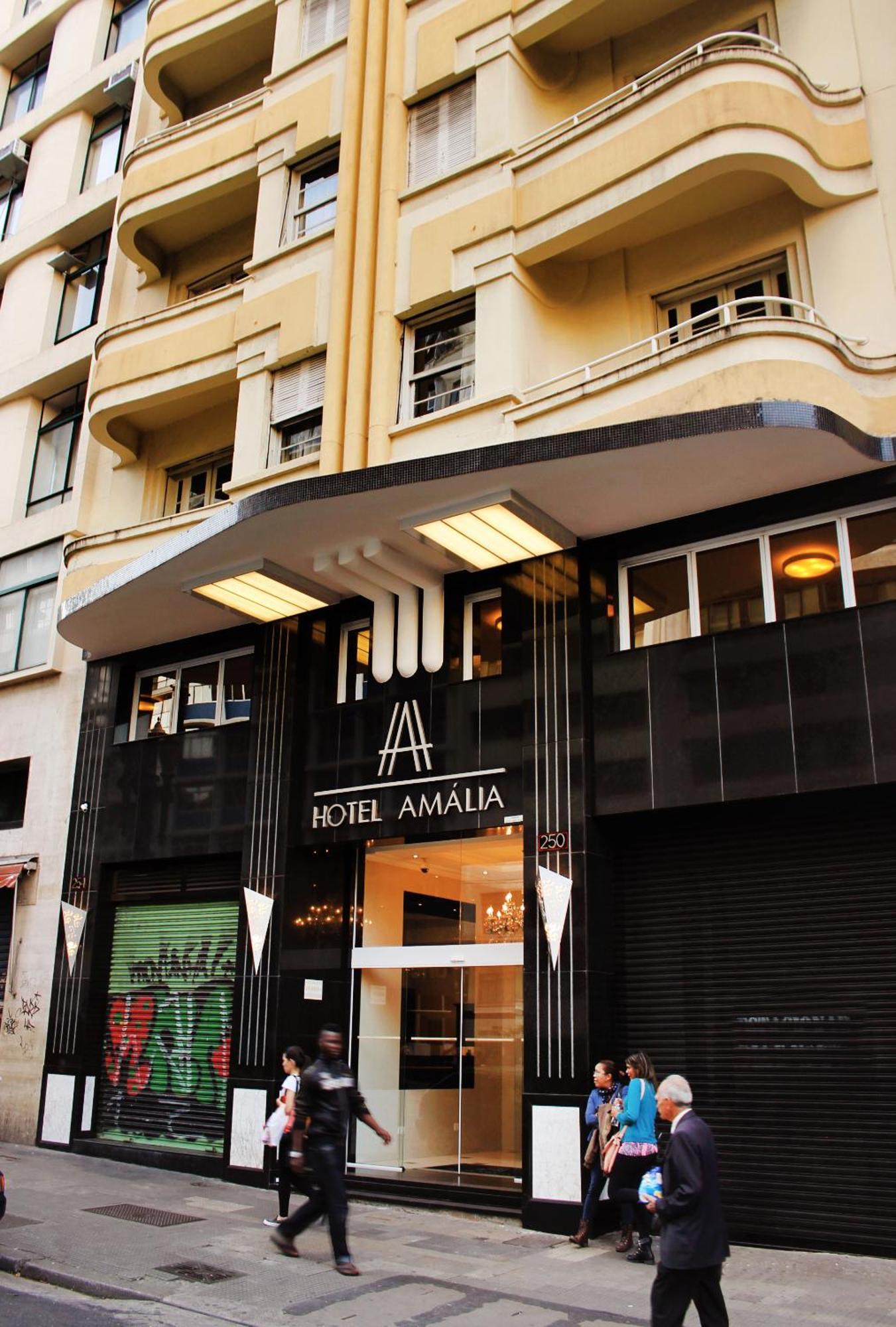 Hotel Amalia Сан-Пауло Экстерьер фото